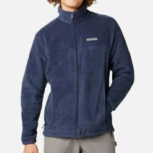 Men's Columbia Steens Mountain 2.0 Full Zip Fleece in Collegiate (Navy) Blue